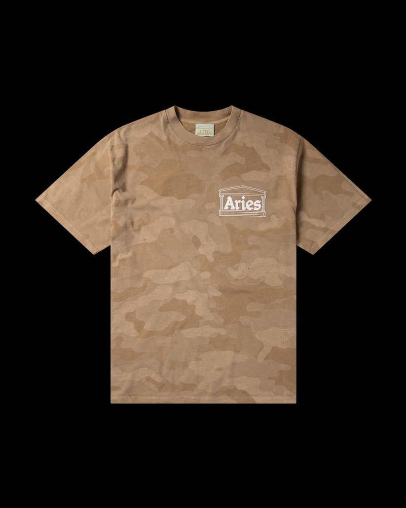 Aries Aged Camo SS T-Shirt Desert Aries Aged Camo SS T-Shirt Desert