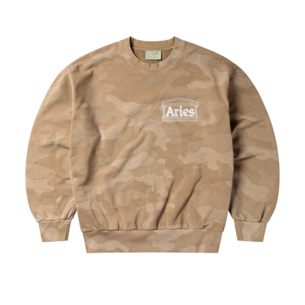 Aries Aged Temple Camo Sweat