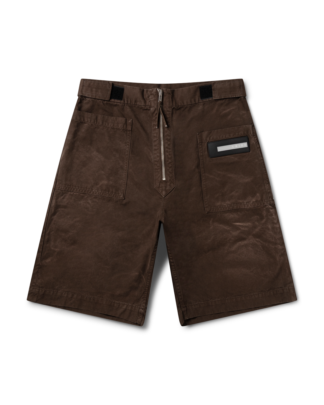 Aries Canvas Walking Shorts Brown Aries Canvas Walking Shorts Brown