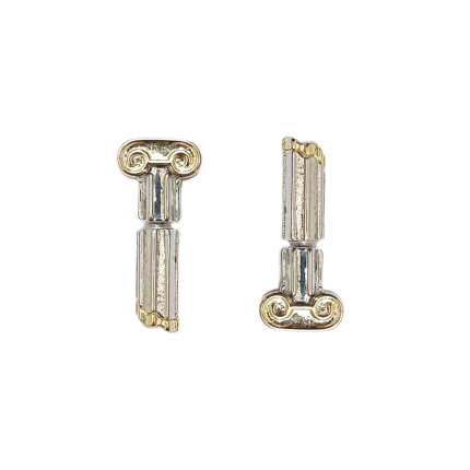 Aries Column Stud Earrings
