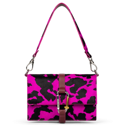 Aries Cow Print Pony Kasper Bag