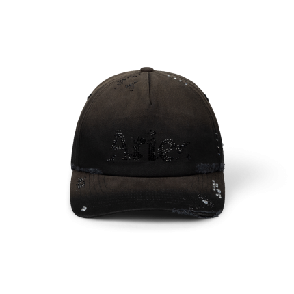 Aries Distressed Diamante Cap