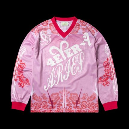 Aries Graphic Gothic Lace Airtex LS Sweatshirt
