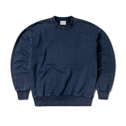 Aries Indigo Temple Sweatshirt
