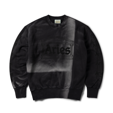 Aries Sunbleached Column Sweatshirt