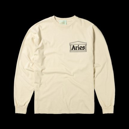 Aries Temple LS Sweatshirt Alabaster