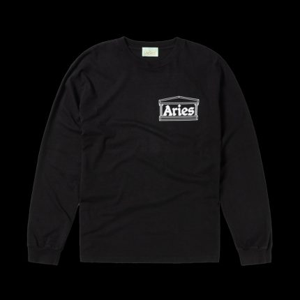 Aries Temple LS Sweatshirt Black