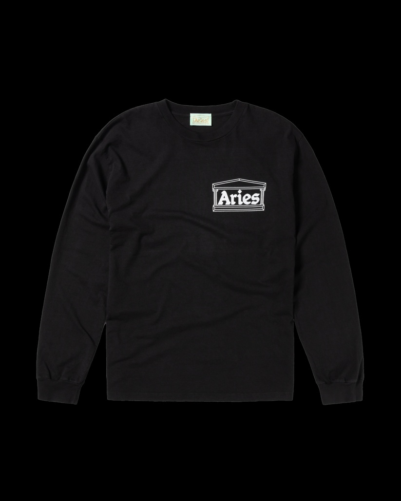 Aries Temple LS Sweatshirt Black Aries Temple LS Sweatshirt Black