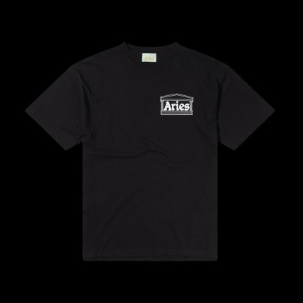 Aries Temple SS T-Shirt Black