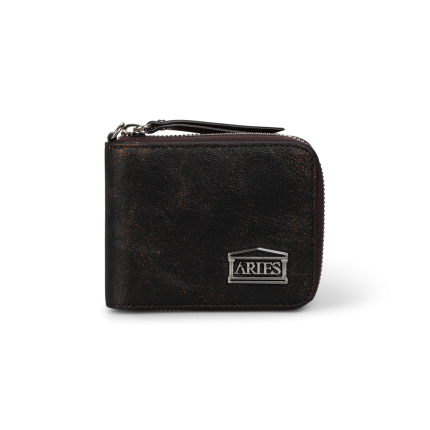 Aries Vintage Leather Bobby Wallet